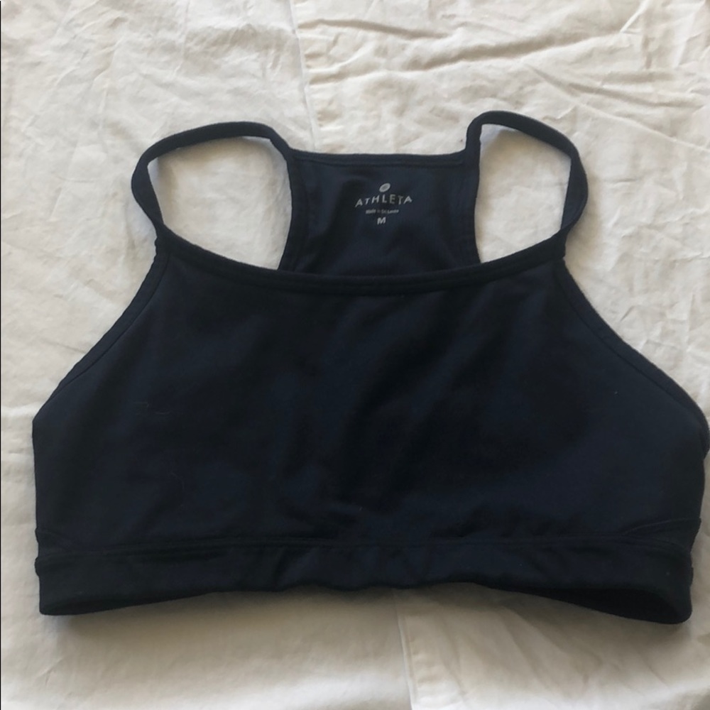 Great condition Athleta sports bra with mesh back